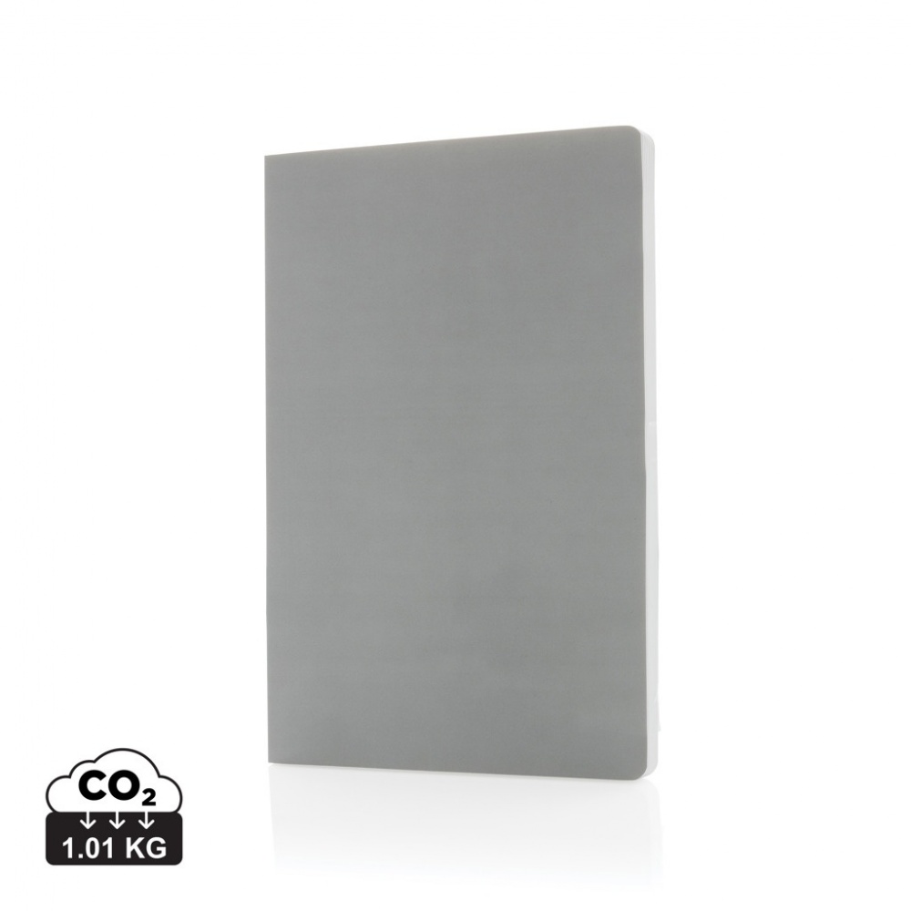 Logotrade promotional product image of: Impact softcover stone paper notebook A5