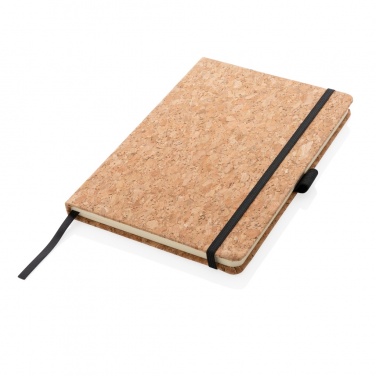 Logo trade promotional products picture of: Cork hardcover notebook A5