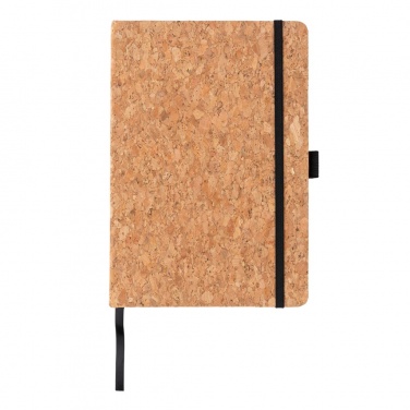 Logo trade corporate gift photo of: Cork hardcover notebook A5