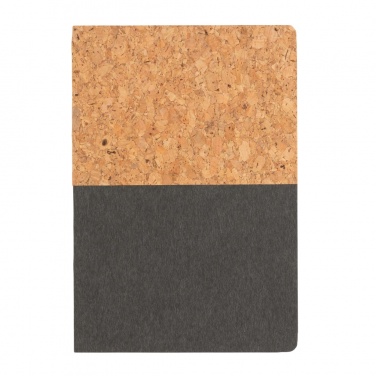 Logotrade promotional merchandise picture of: A5 cork & kraft notebook