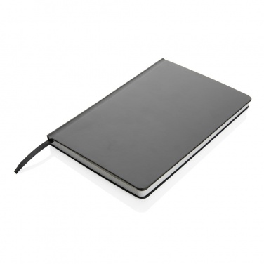 Logo trade promotional giveaways picture of: A5 Impact stone paper hardcover notebook