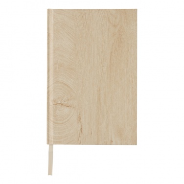 Logo trade promotional gift photo of: Kavana wood print A5 notebook