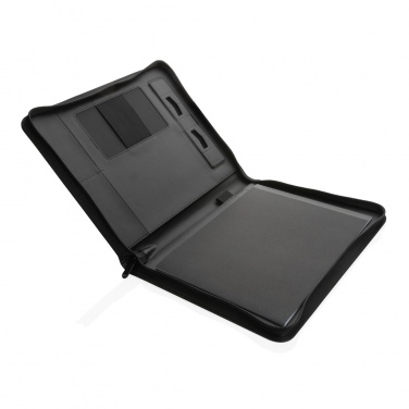 Logotrade promotional item image of: RCS rPU deluxe tech portfolio with zipper