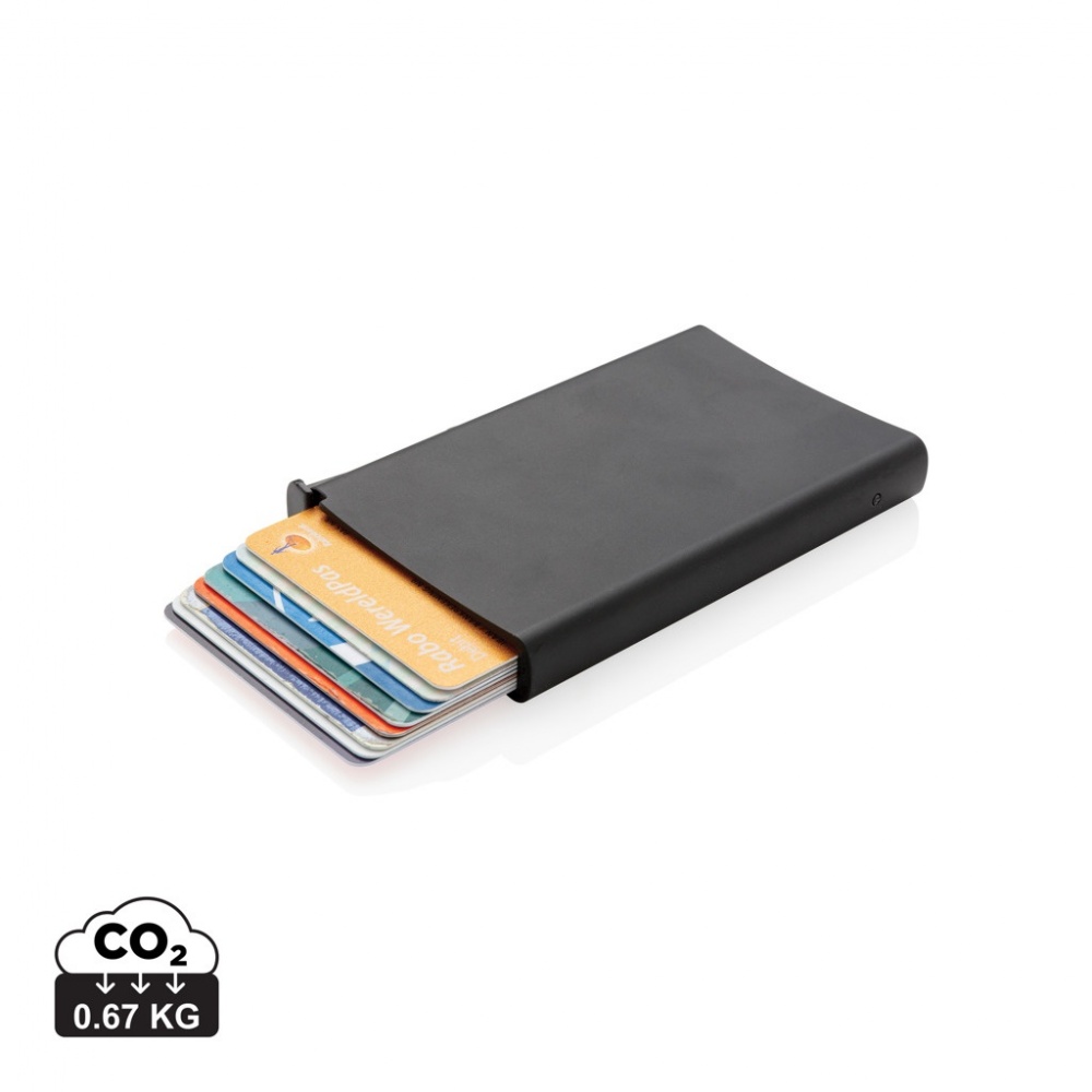 Logotrade promotional gift image of: Standard aluminium RFID cardholder