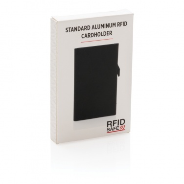 Logo trade corporate gifts picture of: Standard aluminium RFID cardholder
