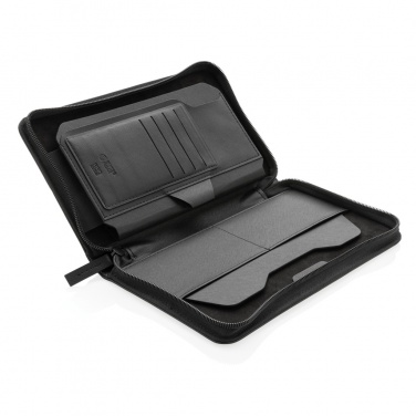 Logo trade promotional product photo of: Swiss Peak Heritage RCS rPU RFID travel wallet