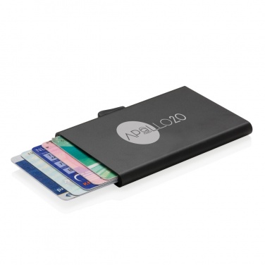 Logotrade promotional gift picture of: C-Secure aluminium RFID card holder