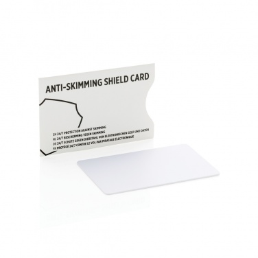 Logo trade promotional products picture of: Anti-skimming RFID shield card with active jamming chip