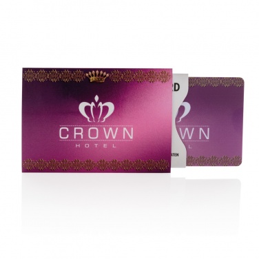 Logotrade promotional products photo of: Anti-skimming RFID shield card with active jamming chip