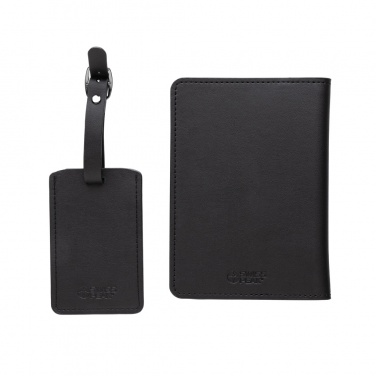 Logo trade promotional product photo of: Swiss Peak GRS recycled PU travel gift set