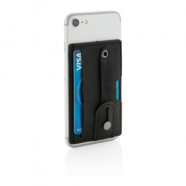 Logo trade promotional merchandise image of: 3-in-1 Phone Card Holder RFID