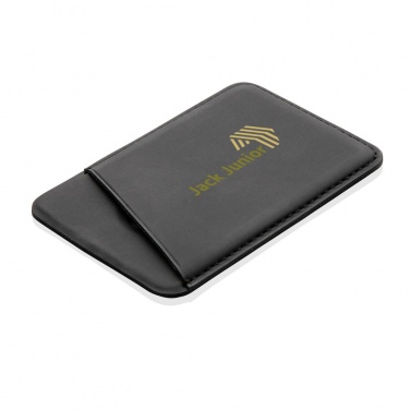 Logo trade promotional items image of: Magnetic phone card holder