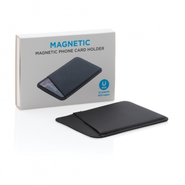 Logo trade promotional gifts image of: Magnetic phone card holder