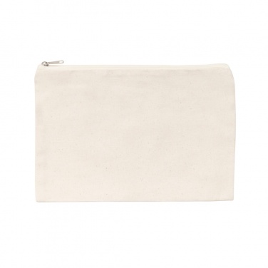 Logo trade corporate gifts picture of: Impact Aware™ 285 gsm rcanvas pencil case undyed