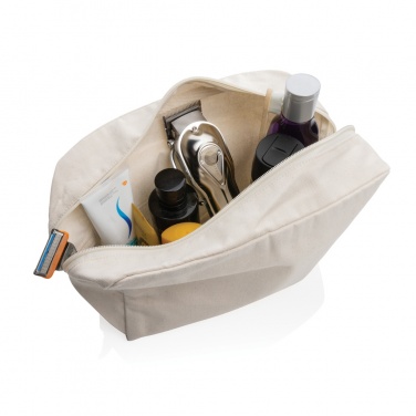 Logo trade advertising products picture of: Impact Aware™ 285 gsm rcanvas toiletry bag undyed