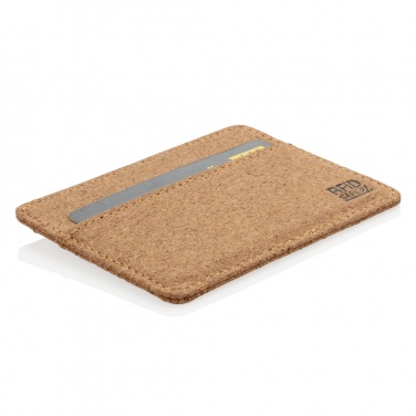 Logotrade promotional product image of: Cork secure RFID slim wallet