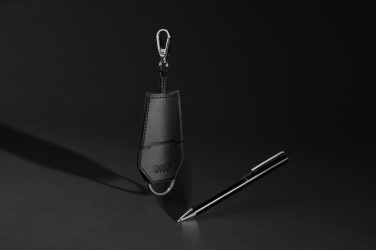 Logo trade advertising products picture of: SP Tula RCS certified recycled PU key holder and pen set