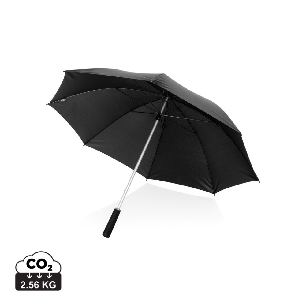 Logotrade promotional items photo of: Swiss Peak Aware™ Ultra-light manual 25” Alu umbrella