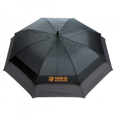 Logo trade promotional product photo of: Swiss Peak AWARE™ 23" to 27" expandable umbrella