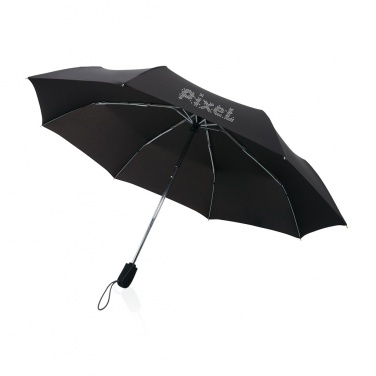 Logotrade promotional giveaway image of: Swiss Peak AWARE™ Traveller 21” automatic umbrella