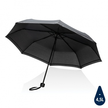 Logotrade promotional giveaway picture of: 20.5"Impact AWARE™ RPET 190T pongee mini reflective umbrella