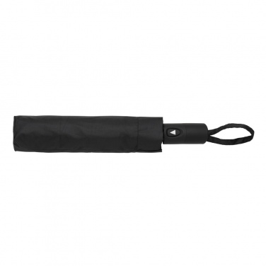 Logo trade promotional merchandise image of: 21" Impact AWARE™ RPET 190T mini auto open umbrella