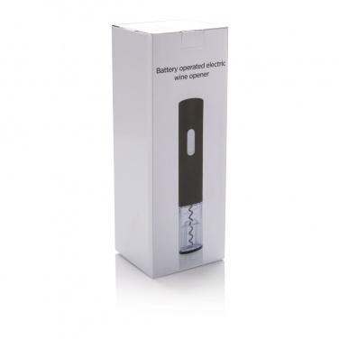 Logo trade advertising products picture of: Electric wine opener - battery operated