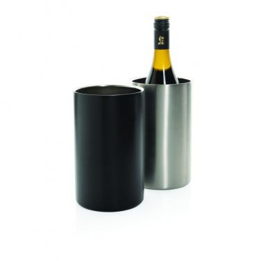 Logotrade advertising products photo of: Vino RCS certified recycled stainless steel wine bucket