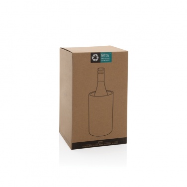 Logotrade promotional product image of: Vino RCS certified recycled stainless steel wine bucket