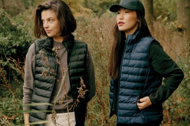 Logo trade corporate gift photo of: Iqoniq Meru women recycled polyester bodywarmer