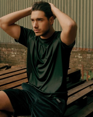 Logotrade promotional merchandise photo of: Iqoniq Tikal recycled polyester quick dry sport t-shirt