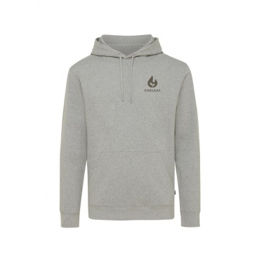 Logo trade promotional gift photo of: Iqoniq Torres recycled cotton hoodie undyed
