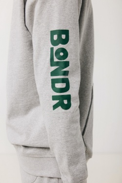 Logotrade promotional product picture of: Iqoniq Torres recycled cotton hoodie undyed