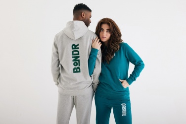 Logo trade promotional products picture of: Iqoniq Torres recycled cotton hoodie undyed