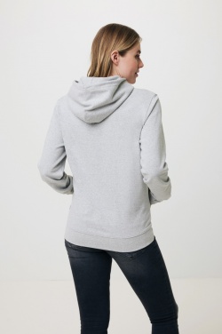 Logo trade promotional product photo of: Iqoniq Torres recycled cotton hoodie undyed