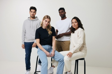 Logo trade promotional items picture of: Iqoniq Torres recycled cotton hoodie undyed