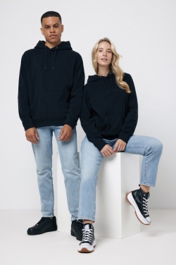 Logo trade promotional product photo of: Iqoniq Trivor recycled polyester microfleece hoodie