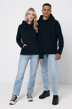 Logo trade business gifts image of: Iqoniq Trivor recycled polyester microfleece hoodie