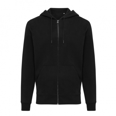 Logo trade advertising products image of: Iqoniq Abisko recycled cotton zip through hoodie