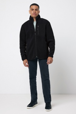 Logo trade promotional merchandise picture of: Iqoniq Diran recycled polyester pile fleece jacket