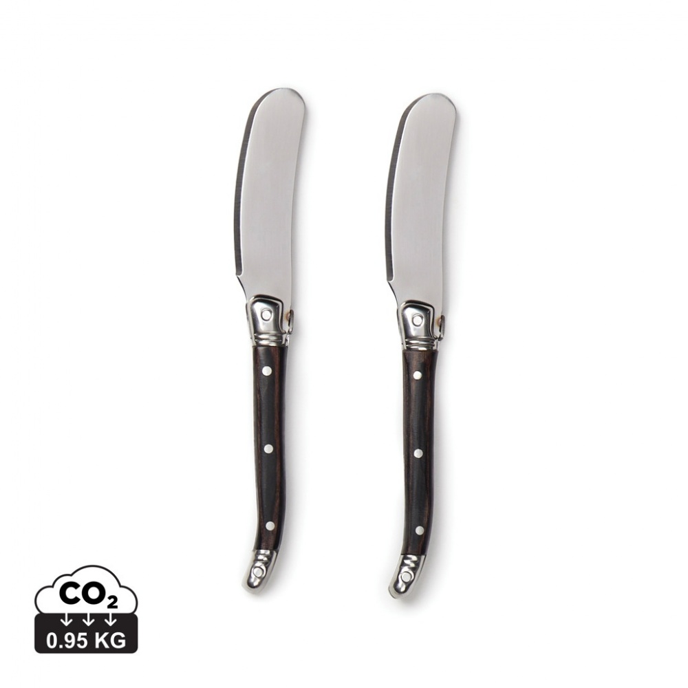 Logo trade corporate gifts picture of: VINGA Gigaro butter knives