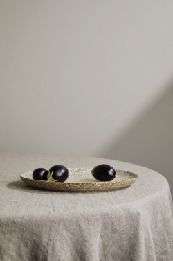 Logotrade promotional gift image of: VINGA Nuvem stoneware serving plate