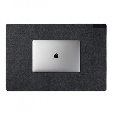 Logo trade business gift photo of: VINGA Albon GRS recycled felt desk pad