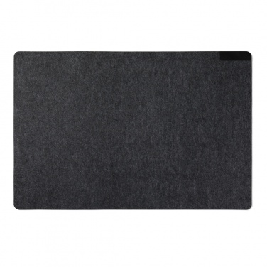 Logo trade advertising product photo of: VINGA Albon GRS recycled felt desk pad