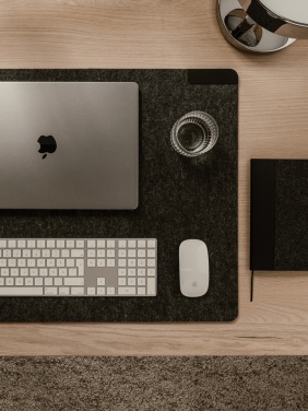 Logo trade promotional product photo of: VINGA Albon GRS recycled felt desk pad