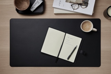 Logo trade advertising products image of: VINGA Timo PU RCS RPET desk pad