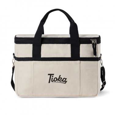 Logotrade promotional giveaways photo of: VINGA Volonne AWARE™ recycled canvas cooler basket