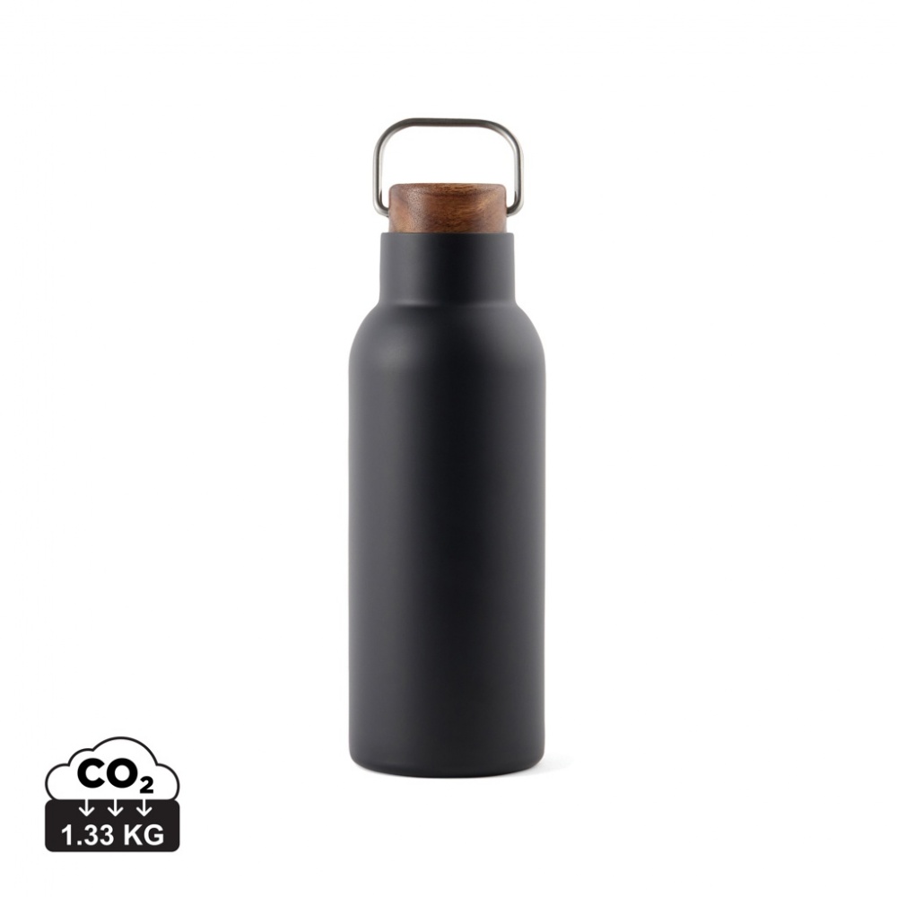Logo trade promotional items image of: VINGA Ciro RCS recycled vacuum bottle 580ml