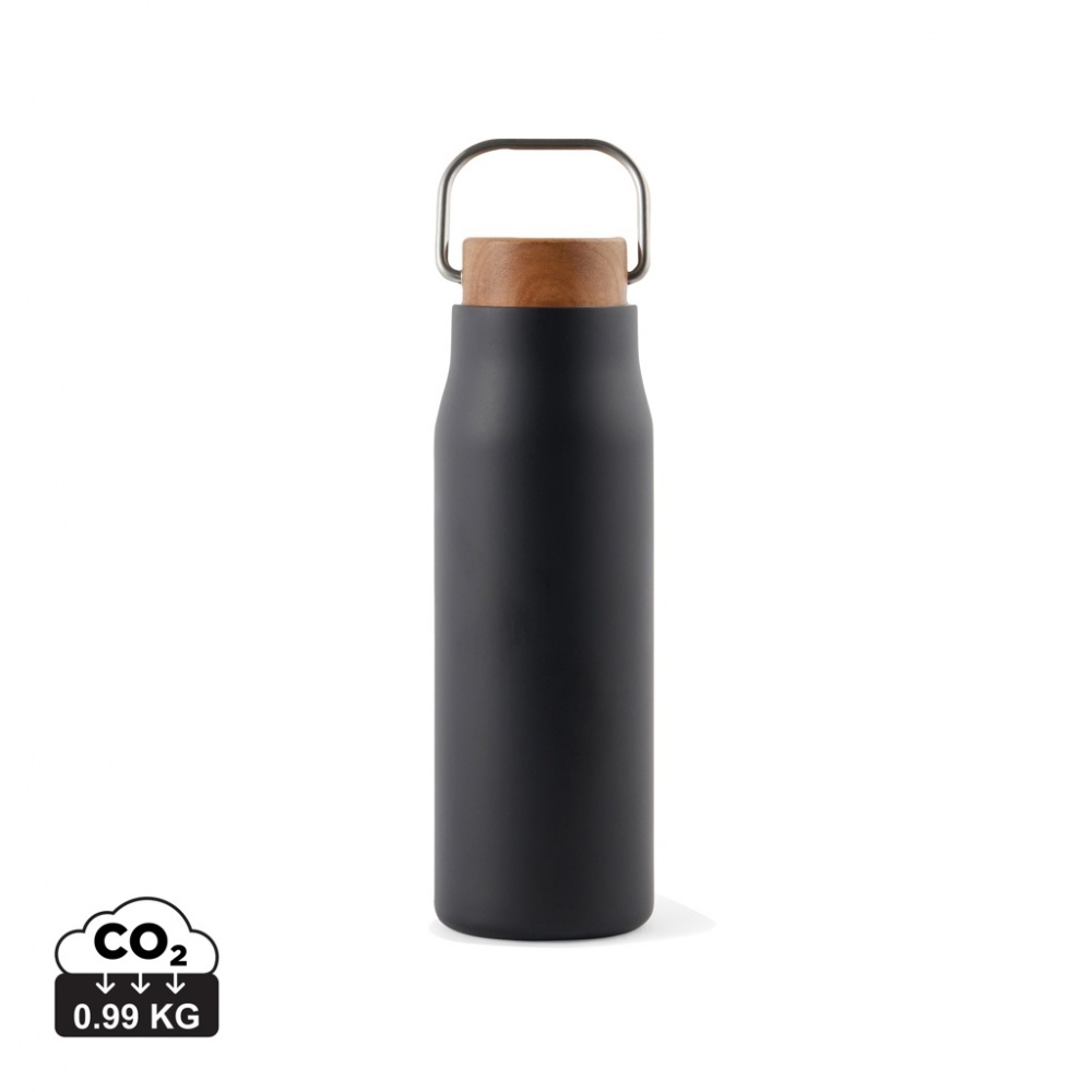 Logo trade promotional items image of: VINGA Ciro RCS recycled vacuum bottle 300ml