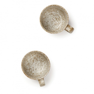 Logo trade promotional giveaways image of: VINGA Nuvem stoneware mug, 2 pcs set